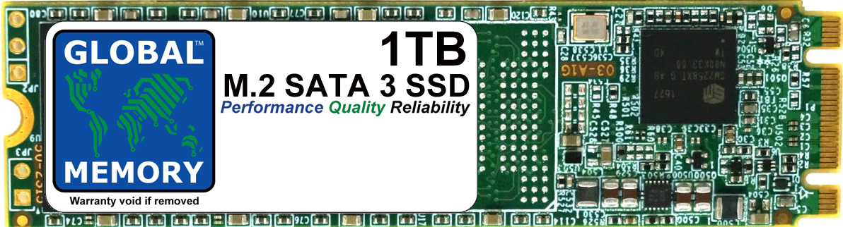 1TB M.2 2280 NGFF SATA 3 SSD FOR LAPTOPS / DESKTOP PCs / SERVERS / WORKSTATIONS